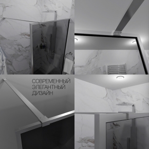 Инфографика 5 SHOWER GLASS GK-24-8мм хром блестящий стекло графитовое толщина 8_0