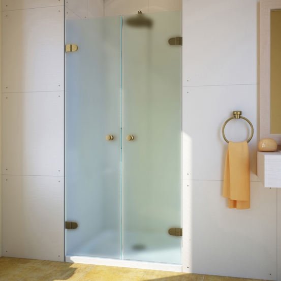 LUX DOOR GK-002 золотой гальванический стекло матовое