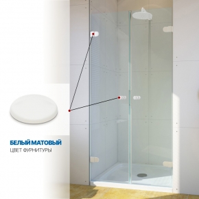 Инфографика 4 LUX DOOR GK-002 белый матовый стекло выбеленное толщина 0_8