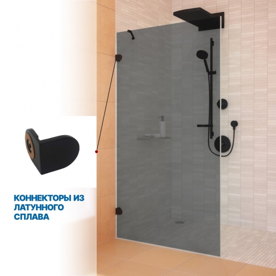 Инфографика 3 LUX DOOR GK-001N черный матовый стекло графитовое толщина 8_0