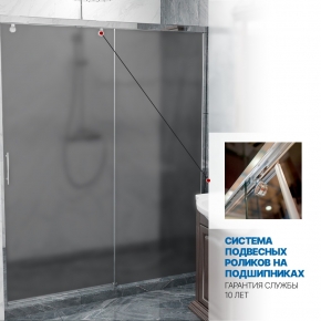 Инфографика 3 SLIDE DOOR GK-862 хром блестящий стекло  графитовое матовое