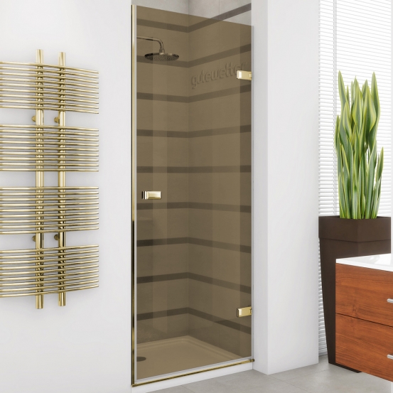 TREND DOOR GK-861TWO золотой металлик стекло бронзовое