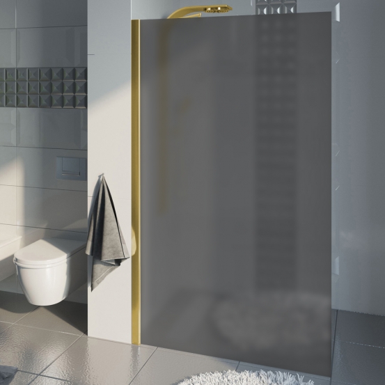 TREND DOOR GK-861NAP золотой металлик стекло графитовое матовое