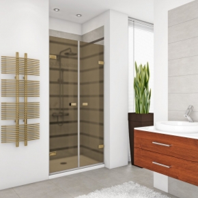 TREND DOOR GK-862 золотой гальванический стекло бронзовое матовое