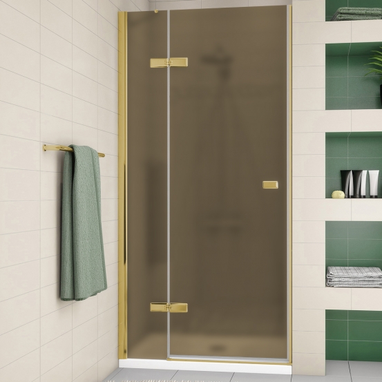 TREND DOOR GK-862AP золотой металлик стекло бронзовое матовое