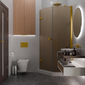 Дверь в душевую нишу TREND DOOR GK-862BGP135