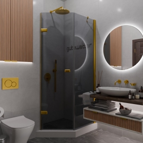 TREND DOOR GK-862BGP135 золотой металлик стекло графитовое #1