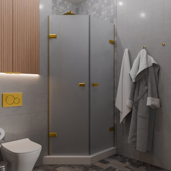TREND DOOR GK-862G135C золотой металлик стекло матовое #1