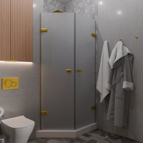 TREND DOOR GK-862G135C золотой металлик стекло матовое #1