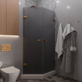 TREND DOOR GK-862G135C бронзовый стекло графитовое матовое #1