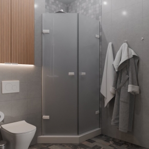 TREND DOOR GK-862G135C белый матовый стекло матовое #1