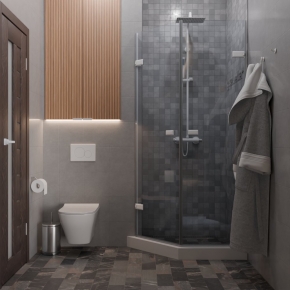 TREND DOOR GK-862G135C белый матовый стекло бесцветное #4