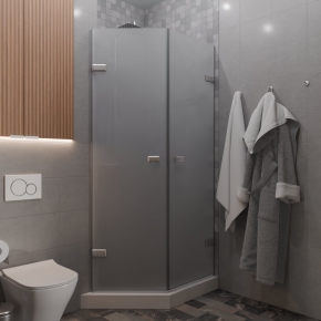 TREND DOOR GK-862G135C хром матовый стекло матовое #1