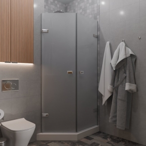 TREND DOOR GK-862G135C хром блестящий стекло матовое #1