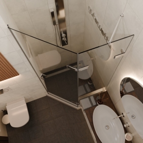 Дверь в душевую нишу TREND DOOR GK-862AG135ONE-01