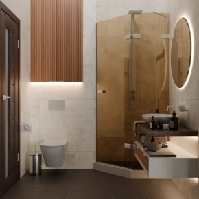 Дверь в душевую нишу TREND DOOR GK-862AG135ONE-01
