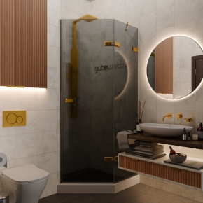 Дверь в душевую нишу TREND DOOR GK-862AG135ONE-01